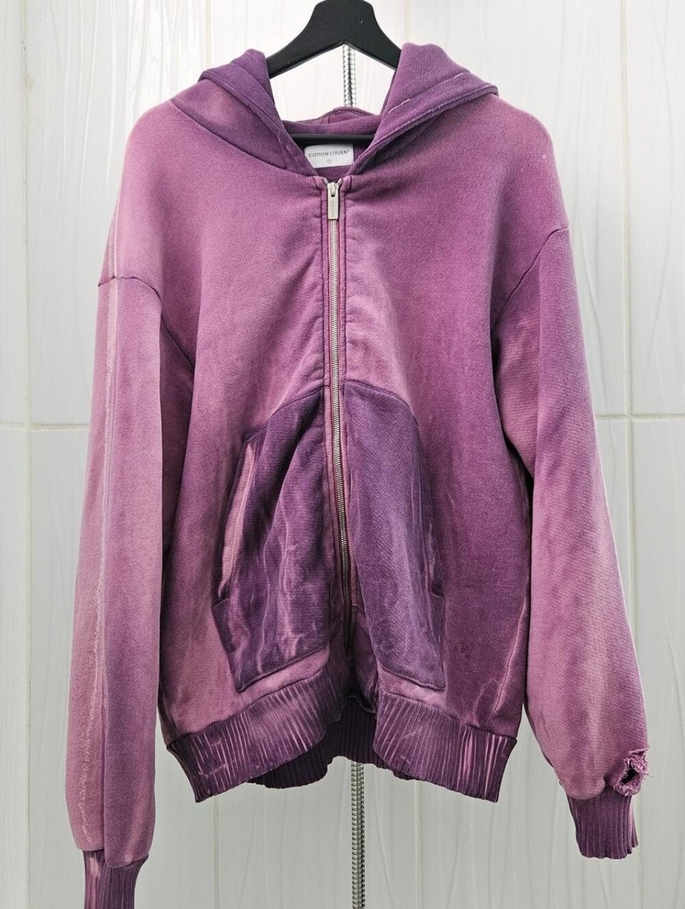 Cotton Citizen Oversized Zip Hoodie Jacket